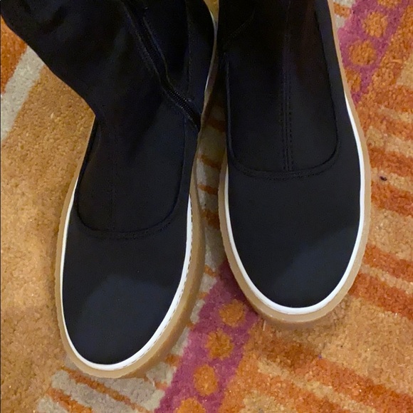 Free people 38 black outer limits stretch boots - Picture 5 of 7